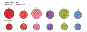 Circle Polka Dot Tags