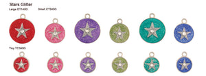 Glitter Star Tags